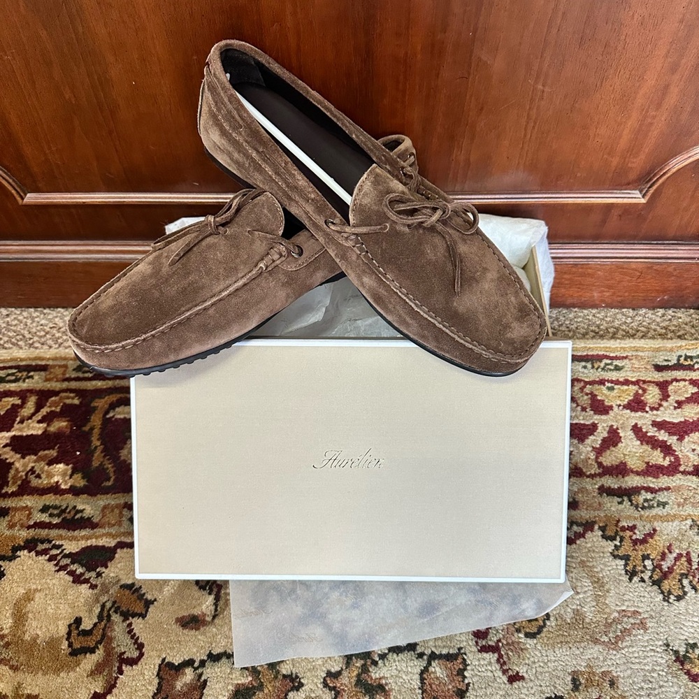 Aurelien Men’s Dress Shoes in US size 12. BRAND NEW with box. Never worn.